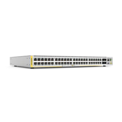 ALLIED TELESIS Switch Stackeable Capa 3, 48 puertos 10/100/1000 Mbps + 4 puertos SFP+ 10 G, fuente redundante MOD: AT-X510-52GTX-10