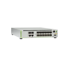 ALLIED TELESIS Switch Capa 3 Stackeable 10 Gigabit , 12 puertos SFP/SFP+ 10G y 4 puertos 100/1000/10G Base-T (RJ-45) MOD: AT-XS916MXS-10