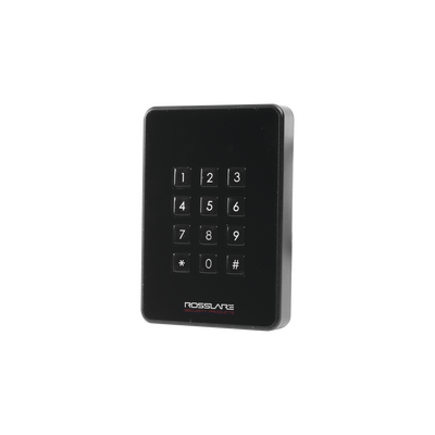ROSSLARE SECURITY PRODUCTS LECTOR D/TARJETAS Mutiformatos, MIFARE NFC-ID, BLUETOOTH (BLE-ID) con Teclado MOD: AYH-6355-BT