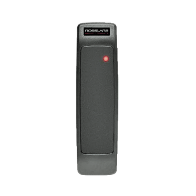 ROSSLARE SECURITY PRODUCTS Lector de RF, hasta 50 metros de alcance, con uso de control remoto y salida Wiegand. MOD: AY-L23-G