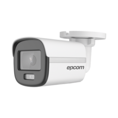 EPCOM PROFESSIONAL Bala TURBOHD 3K (5MP) / Lente 3.6 mm / Micrófono Integrado / Imagen a color 24/7 / Luz Blanca 40 mts / Exterior IP67 / dWDR / 4 Tecnologías MOD: B3K-TURBO-CX