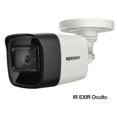 no brand Bala TURBOHD 4K (8 Megapixeles) / Gran Angular 102º / Lente 2.8 mm / Exterior IP67 / IR EXIR 30 mts / dWDR B4K-TURBO