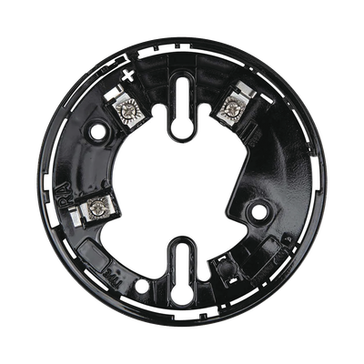 SYSTEM SENSOR Base de 4 Pulgadas / Para Detectores Notifier, Farenhyt, Silent Knight y Fire-Lite / Color Negro MOD: B501-BL