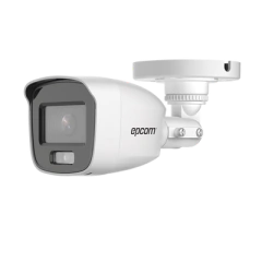 EPCOM PROFESSIONAL Bala TURBOHD 2 Megapíxel (1080p) / Microfono Integrado / Imagen a color 24/7 / Lente 2.8 mm / METAL / Luz Blanca 20 mts / Exterior IP66 / TVI-AHD-CVI-CVBS / dWDR MOD: B8-TURBO-C/A