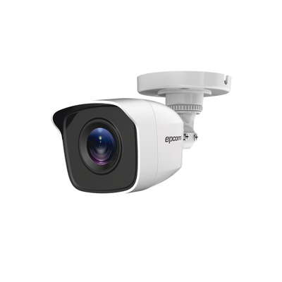 EPCOM PROFESSIONAL Bala TURBOHD 2 Megapíxeles (1080p) / METALICA / Gran Angular 103° / Lente 2.8 mm / IR EXIR Inteligente 20 mts / Exterior IP66 / TVI-AHD-CVI-CVBS MOD: B8-TURBO-G2W