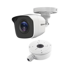 EPCOM PROFESSIONAL KIT de Bala TURBOHD 2 Megapixel (1080p) + Caja de Conexión / Exterior IP66 / TVI-AHD-CVI-CVBS MOD: B8-TURBO-G2W/AX