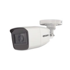 EPCOM Bala TURBOHD 2 Megapixel (1080p) / Lente Mot. 2.7 mm a 13.5 mm / 70 mts IR EXIR / Exterior IP66 / Ultra Baja Iluminación / METAL / 4 Tecnologías MOD: B8-TURBO-G2ZW