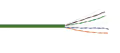 KRAMER BCLS-21 Bobina de Cable CAT 6 U/UTP 23AWG 600Mhz — Libre de Halógenos y Baja Emisión de Humo - buy online