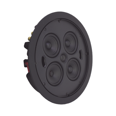 CURRENT AUDIO Altavoz delgado de 3 vías para empotrar en el techo tres woofers de 3 ", un altavoz de medios de 3" y (1) tweeter de cúpula de seda de 20 mm MOD: BCS3SDMG