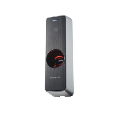 SUPREMA BioEntry W2 Lector de Huella para Exterior IP67 / IK09 /Multiformato (Lector 125 KHz EM / HID Prox 13.56MHz, MIFARE / NFC / DESFire(EV1) / FeliCa / iClass SE) y Bluetooth MOD: BEW2OAPB