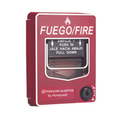 FIRE-LITE Estación Manual de Emergencia, Doble Acción, Direccionable, Texto en Español MOD: BG12-LX-SP