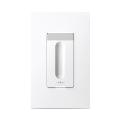 BRILLIANT Dimmer Inteligente compatible con pantallas touch de Brilliant MOD: BHS120USWH1