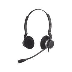 JABRA Jabra Biz 2300 Duo con cable Quick Disconnect de alta durabilidad (2309-820-105) MOD: BIZ-2300-DUO-QD
