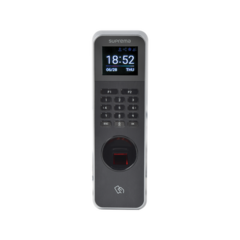 SUPREMA Lector de Huella IP67 Con Teclado y Lector de Tarjetas RFIDNFC y (125kHz EM, HID Prox &13.56Mhz MIFARE, MIFARE Plus, DESFire/EV1, FeliCa, iCLASS SE/SR),NFC y BLUETOOTH, Certificado FBI PIV MOD: BLN2PAB