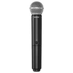 BLX24/SM58-J11 Shure Sistema Inalámbrico con Micrófono de Mano para Voz - Potente y Confiable, Ideal para Presentaciones - Incluye Receptor, Micrófono y Pilas - La Mejor Opcion by Creative Planet