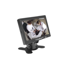 SYSCOM Monitor 7" TFT-LCD ideal para colocar en vehículos o DVR/NVR. Entradas de video HDMI, VGA y RCA (CVBS) MOD: BMG7030H