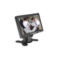SYSCOM Monitor 7" TFT-LCD ideal para colocar en vehículos o DVR/NVR. Entradas de video HDMI, VGA y RCA (CVBS) MOD: BMG7030H