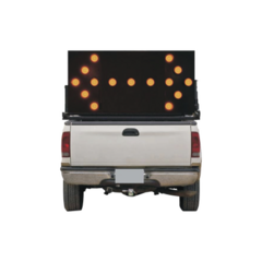 AccessPRO Tablero de señalización doble para montaje en pick up MOD: BOARDTRAFIC2