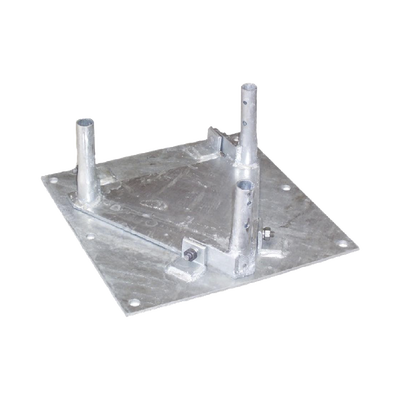 ROHN Base para Torre con Tramo 25G para Instalación en Concreto con Accesorio Abatible. MOD: BPH25G