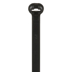 PANDUIT Cincho de Nylon 6.6 Dome-Top®, Con Lengüeta de Bloqueo de Acero Inoxidable, 780 mm de largo, Color Negro, Exterior Resistente a Rayos UV, Paquete de 100pz MOD: BT9LH-C0