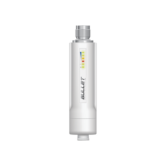 UBIQUITI NETWORKS Radio airMAX Bullet-M2HP, hasta 100 Mbps, frecuencia de 2 GHz (2412 - 2472 GHz), No incluye adaptador PoE MOD: BULLETM2-HP