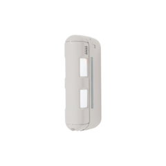 OPTEX Detector de movimiento inalámbrico de doble cobertura, ideal para lugares angostos, fachadas o generar bardas virtuales hasta 24 metros MOD: BX-80NR