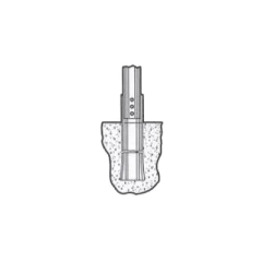 SYSCOM Sistema de Anclaje Tipo "L" para Torre Autosoportada TBX-48 (Juego de Tres). MOD: BXB6
