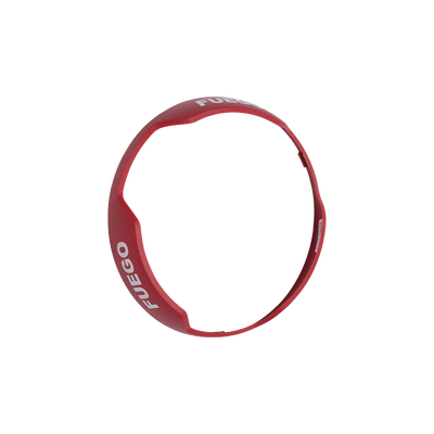 SYSTEM SENSOR Bisel para Bocinas y Bocinas-Estrobos de Montaje en Techo / Color Rojo / Texto en Español / Paquete con 5 Piezas MOD: BZSPRC-SP