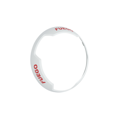 SYSTEM SENSOR Bisel para Estrobos y Sirenas-Estrobos de Montaje en Techo / Color Blanco / Texto en Español / Paquete con 5 Piezas MOD: BZWC-SP