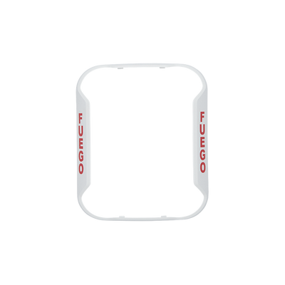 SYSTEM SENSOR Bisel para Sirenas, Estrobos y Sirenas-Estrobos de Montaje en pared / Color Blanco / Texto en Español / Paquete con 5 Piezas MOD: BZW-SP