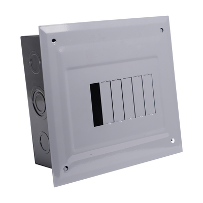 CHINT Centro de Carga para Empotrar, 06 Polos, 60 A, 1 Fase 3 Hilos, 120/240 V AC, 60Hz MOD: C2Q06E