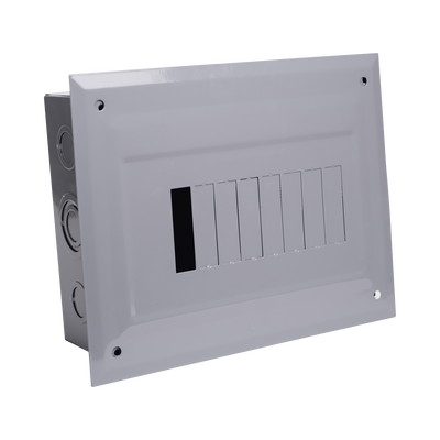 CHINT Centro de Carga para Empotrar, 08 Polos, 100 A, 1 Fase 3 Hilos, 120/240 V AC, 60Hz MOD: C2Q08E