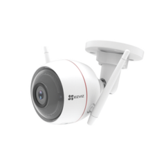 EZVIZ Bala IP 2 Megapíxel / Wi-Fi / Audio de Dos Vías / Sirena (Alerta al Intruso) / Luz Blanca / Ranura para Memoria / Uso en Exterior. MOD: C3W
