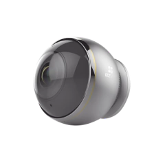 EZVIZ Cámara IP 3 Megapíxel / Wi-Fi / Vista Panorámica 360°/ Notificación Push / Audio de Dos Vías / Ranura para Memoria / Uso en Interior MOD: C6P