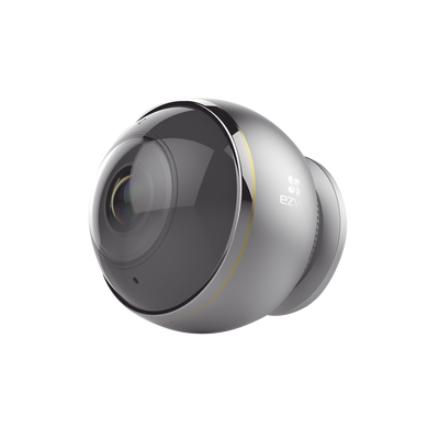EZVIZ Cámara IP 3 Megapíxel / Wi-Fi / Vista Panorámica 360°/ Notificación Push / Audio de Dos Vías / Ranura para Memoria / Uso en Interior MOD: C6P