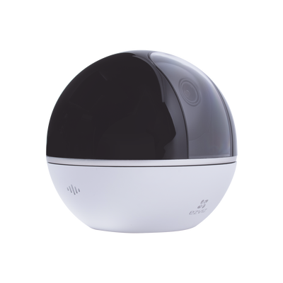 EZVIZ Mini Cámara IP PT 2 Megapíxel / Wi-Fi / Movimiento 360° / Seguimiento Inteligente / Audio de Dos Vías / Ranura para Memoria / Uso en Interior MOD: C6TC