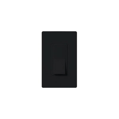 LUTRON ELECTRONICS Switch un solo polo 15 Amp negro nigth MOD: CA-1PS-BL-S