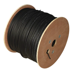 EPCOM POWERLINE Cable Fotovoltaico Negro / 6mm² (10AWG) / 2000V / Carrete de 500m CBL-PV-10B/500