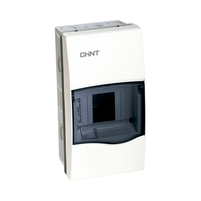 CHINT Caja de distribución para empotrar, IP40, 04 módulos (SKU:8101005) MOD: CD40E04