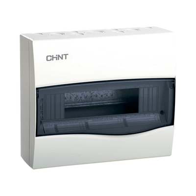 CHINT Caja de distribución para sobreponer, IP40, 12 módulos (SKU: 8101007) MOD: CD40S12