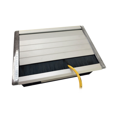 THORSMAN Caja universal vacía de 2 módulos para instalación en escritorio (voz, datos, vídeo, contactos eléctricos), (No incluye accesorios) MOD: CE-UNI-2M