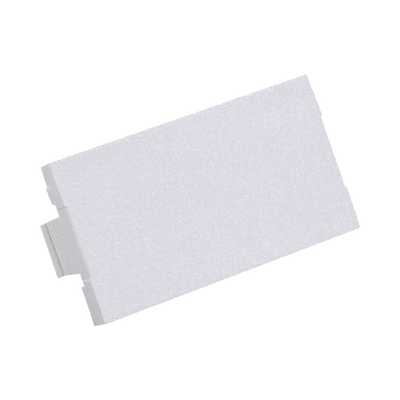 PANDUIT Módulo de tapa ciega (Inserto Ciego), de 1/3, Color Blanco Mate, 1 Pieza CHB2MIW-X