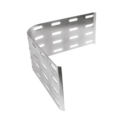CHAROFIL Bajada de cable doble de 95 x 175 mm, con acabado Electro Zinc MOD: CH-BDA-CD-95EZ
