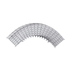 CHAROFIL Curva pre-fabricada de 90 grados; 66/250 mm de ancho MOD: CH-C90-66/250EZ