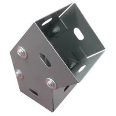 CHAROFIL Derivación codo horizontal de 45 grados 65 X 65 mm, fabricado en lámina de acero al carbón MOD: CH-DCH4565L