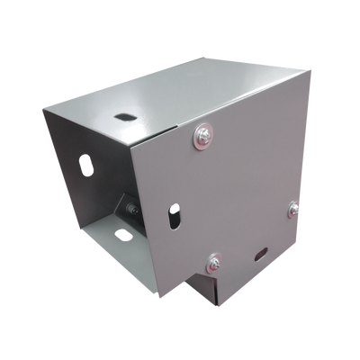 CHAROFIL Derivación codo horizontal de 90 grados 100 x 100 mm, fabricado en lámina de acero al carbón MOD: CH-DCH90100L