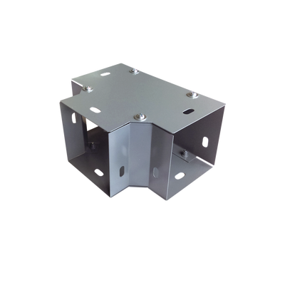 CHAROFIL Derivación "T" horizontal 65 x 65 mm, fabricado en lámina de acero al carbón MOD: CH-DCT65L