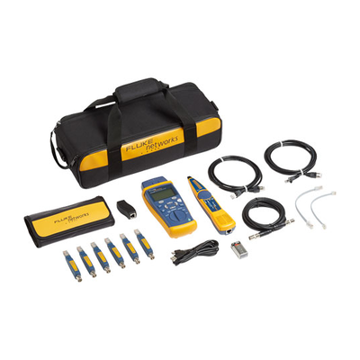 FLUKE NETWORKS Kit Avanzado de Calificador de Red CableIQ™, para Medición de Capacidades en Redes 10/100/1000 Base-T, y Compatibilidad con VoIP, Datos y Vídeo MOD: CIQ-KIT