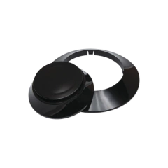 FIRE-LITE Kit de 10 anillos y 10 cubeirtas color negro para nuevos detectores Fire-Lite, IDP y SK. MOD: CK300-BL