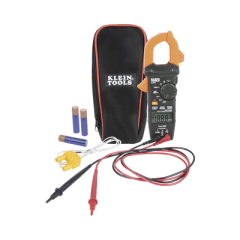 KLEIN TOOLS Amperímetro Digital de Gancho de Rango Automático de 400 A CA con Medidor de Temperatura. MOD: CL220